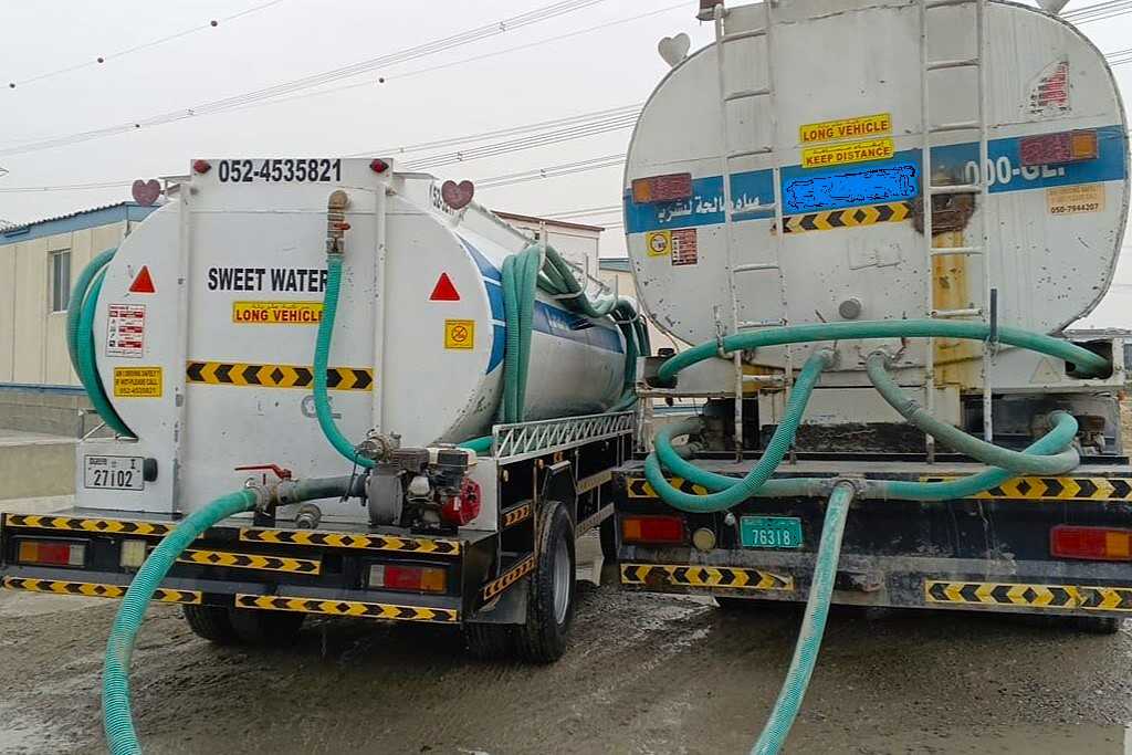 Sweet water tanker supplier