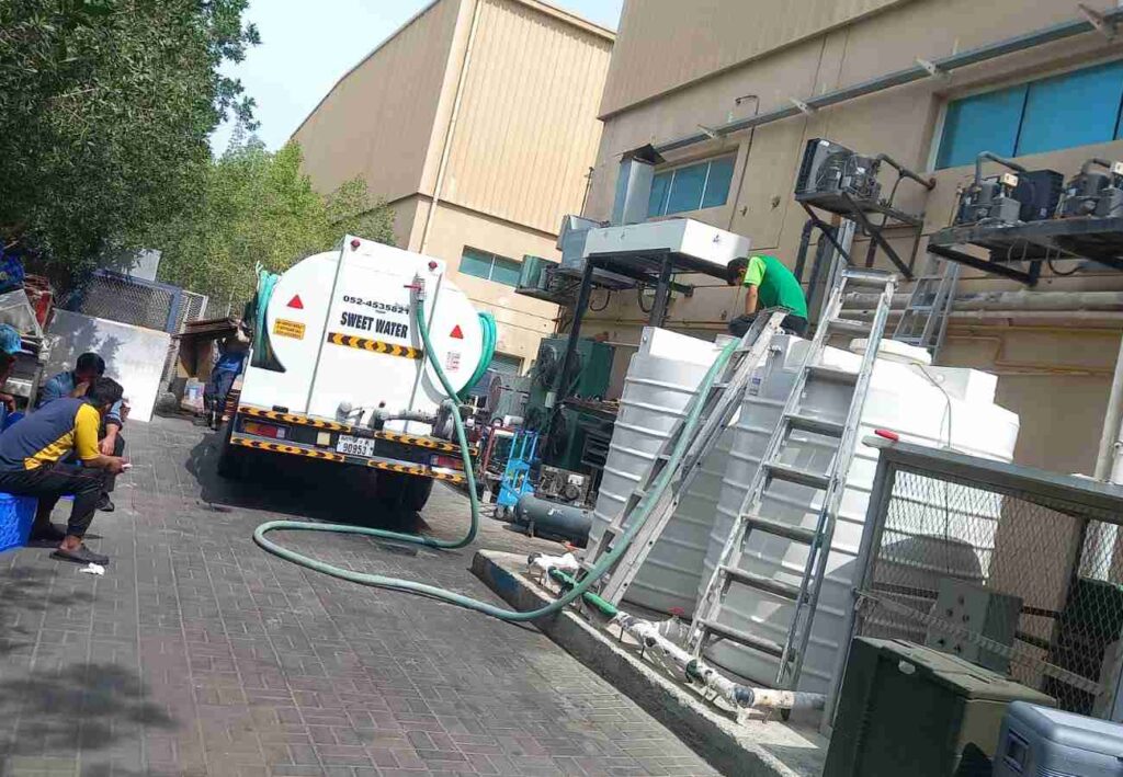 salt water tanker supply